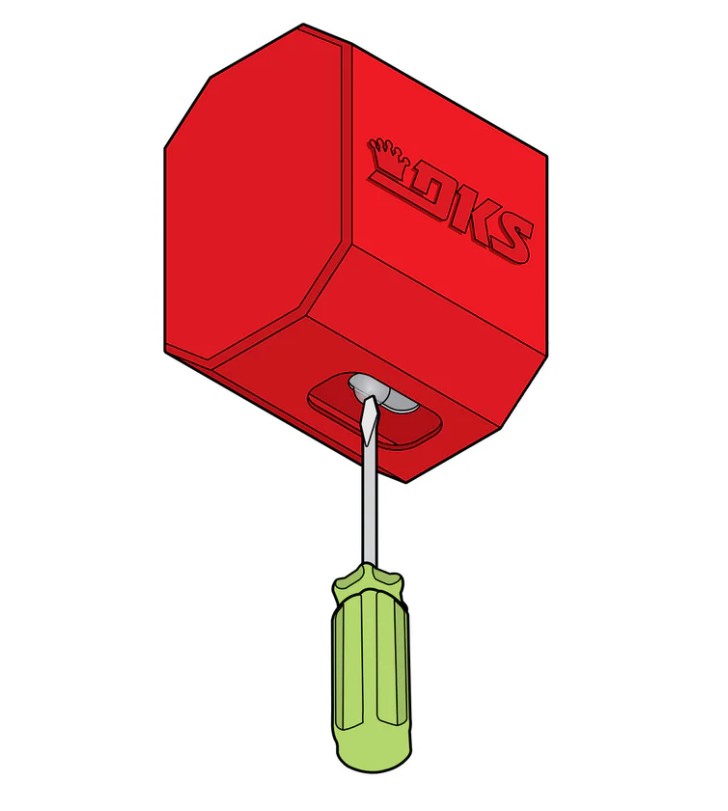Door King 1601-208 | Spring Lock for End Cap