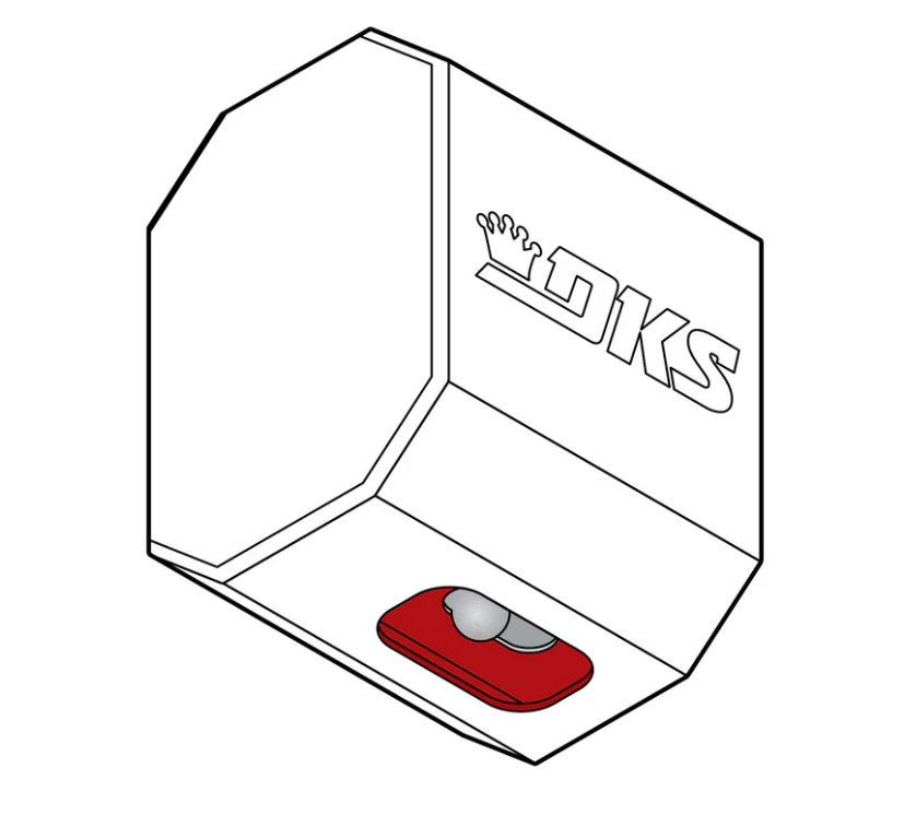 Door King 1601-208 | Spring Lock for End Cap