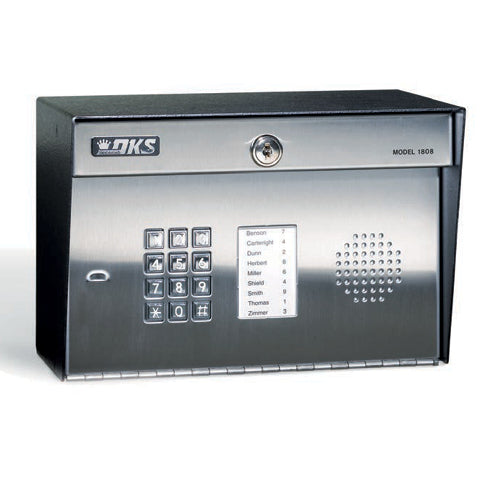 Door King 1808-083 | Lobby Panel Surface Mount Hands Free With Directory