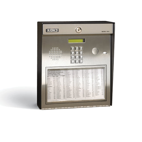 Door King 1810-080 | Telephone Entry System, Full Duplex, Surface Mount, 16 Volt Ac, 20 Va, 16-Digit Dialing, Eeprom Memory, 11.25" W X 4.75" D X 13" Height