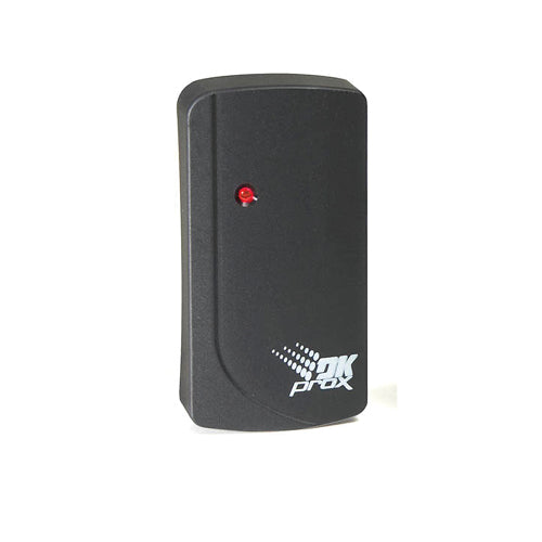 Door King 1815-302 | Proximity Card Reader, Small, 5 To 12 Volt Dc, 1.69" W X 3.13" H, 2" Read Range, 26-Bit Wiegand