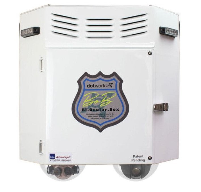 Dotworkz BOB-BASE | IP66 City Surveillance POD CCTV Camera Cabinet Housing