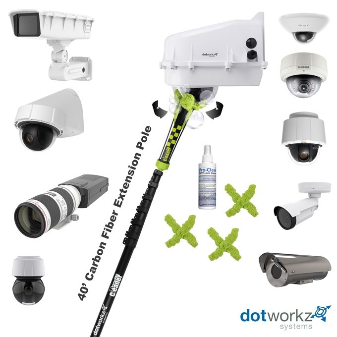 Dotworkz DW-PKG40-PRO | Dome Cleaner PRO 40 Series Indoor/Outdoor Lens