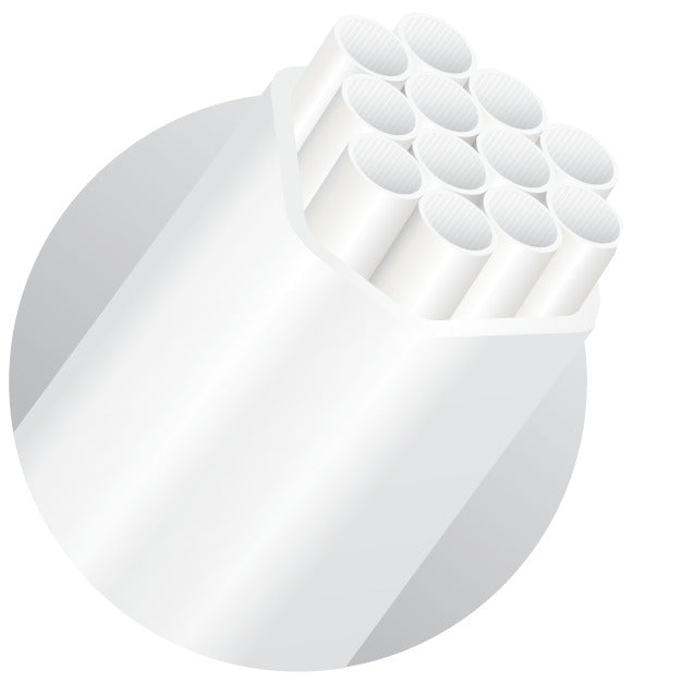 Dura-line 10004857 | 12-Way Microduct System, 1000 ft., 6 mm ID, 8.5 mm OD, Opaque