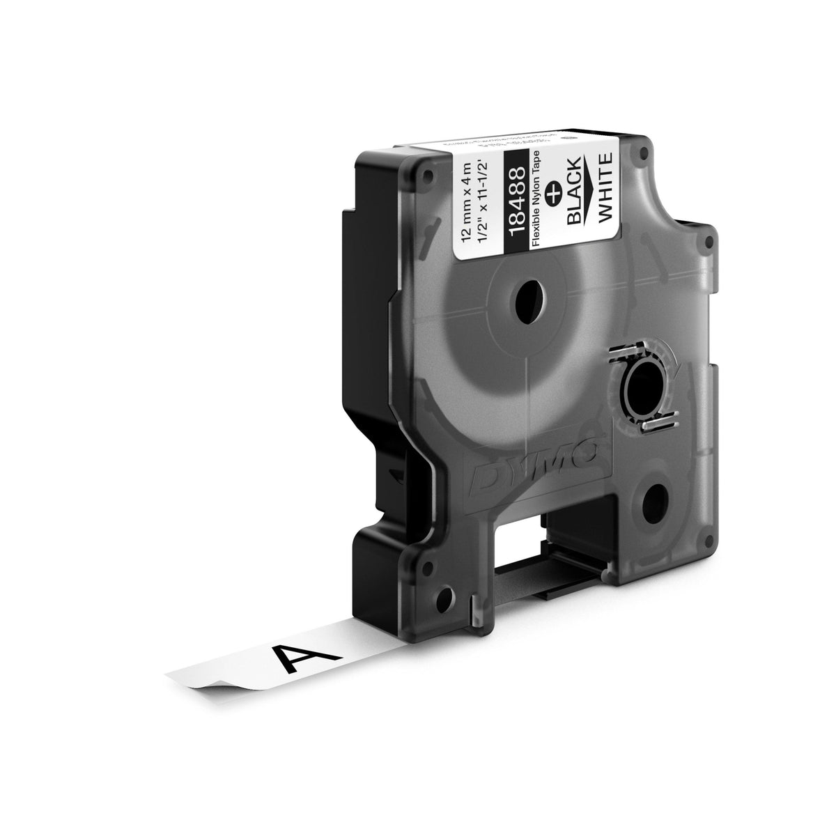 Dymo Corporation 18488 | Label, 4.35 in. L x 3.42 in. W x 1.3 in. THK, 3.5m L, Gloss