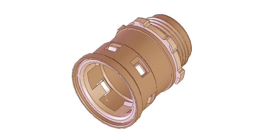 Eastern Wire & Conduit PFTTP1000O | Conduit Adapter, 1 in., Threaded Connection