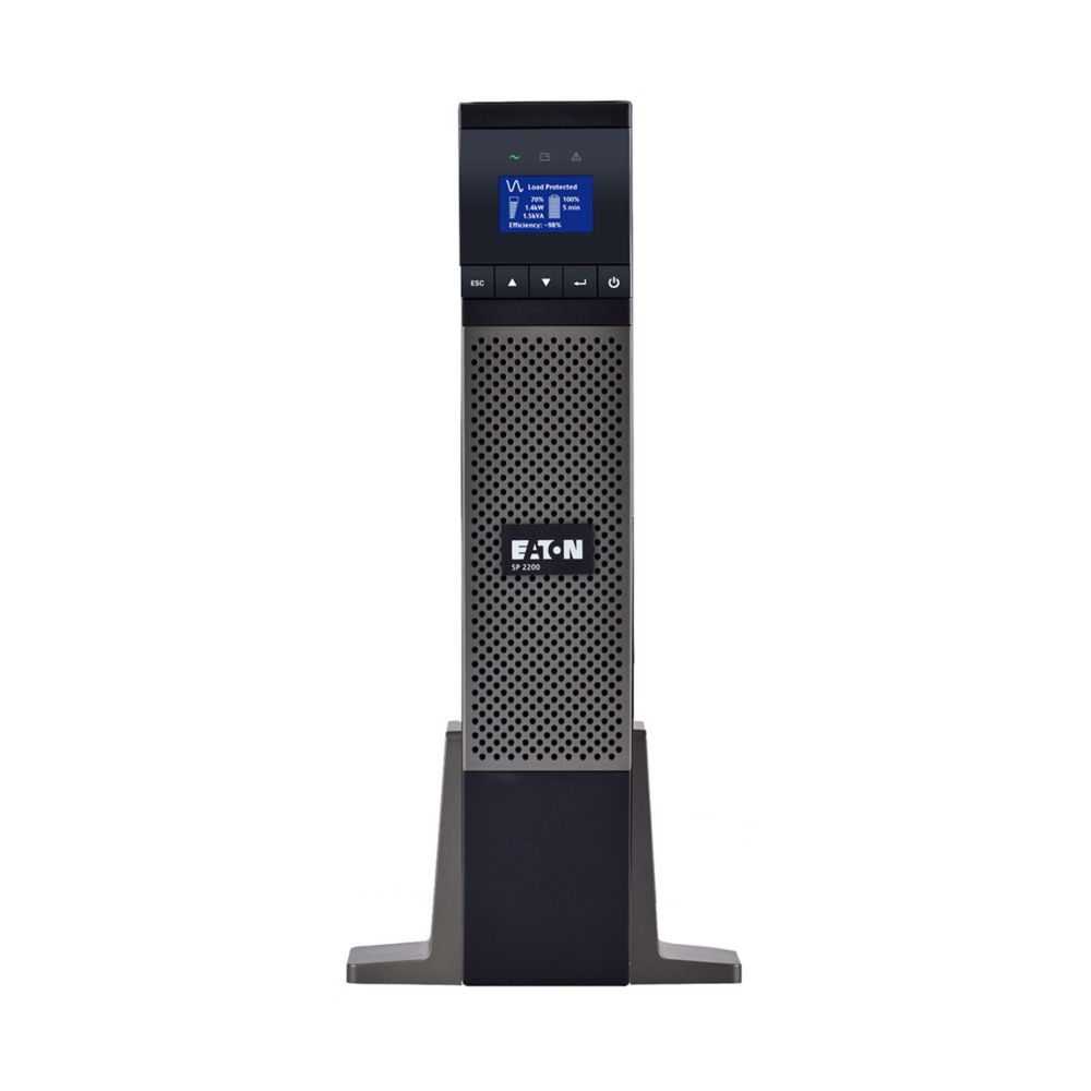 Eaton Power Quality 5P2200RT | 5P UPS, 1950 Va, 1920 W, 5-20P Input, Outputs, (8) 5-20R, 120V, True Sine Wave, Network Card Optional