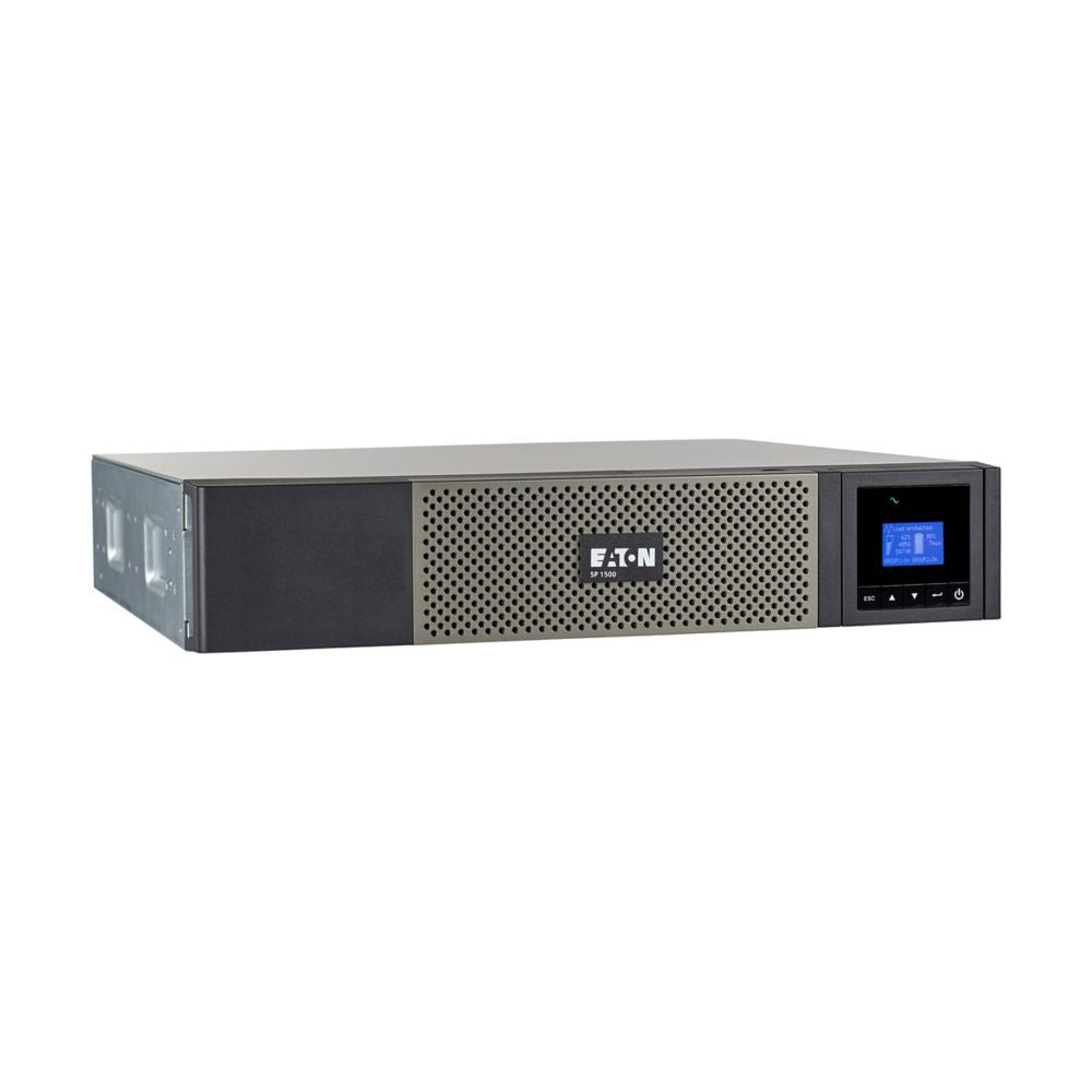 Eaton Power Quality 5P750RC | 5P UPS, 2U, 750 Va, 600 W, 5-15P Input, Outputs, (10) 5-15R, 120V, 16-Inch Depth, True Sine Wave