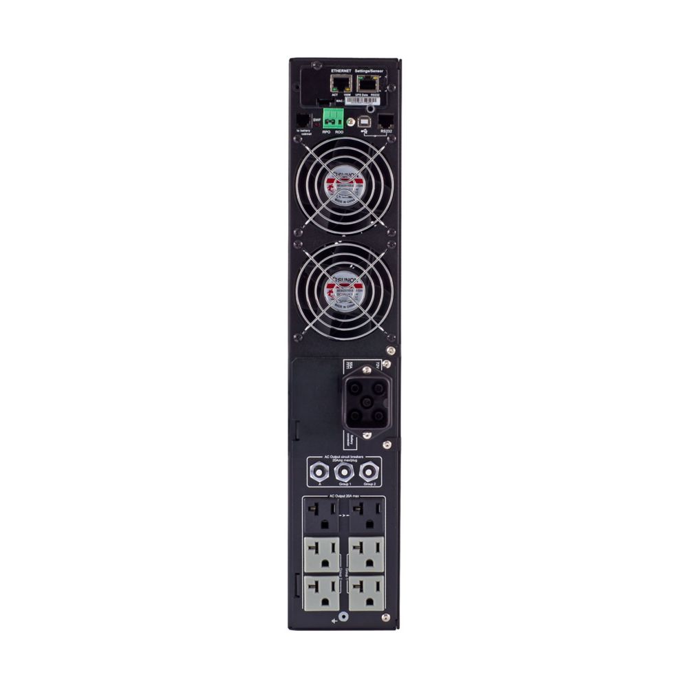 Eaton Power Quality 5PX3000RTN | 5Px UPS, 3000 Va, 2700 W, L5-30P Input, Outputs, (6) 5-20R; (1) L5-30R, 120V, Rack/Tower, Network Card Included