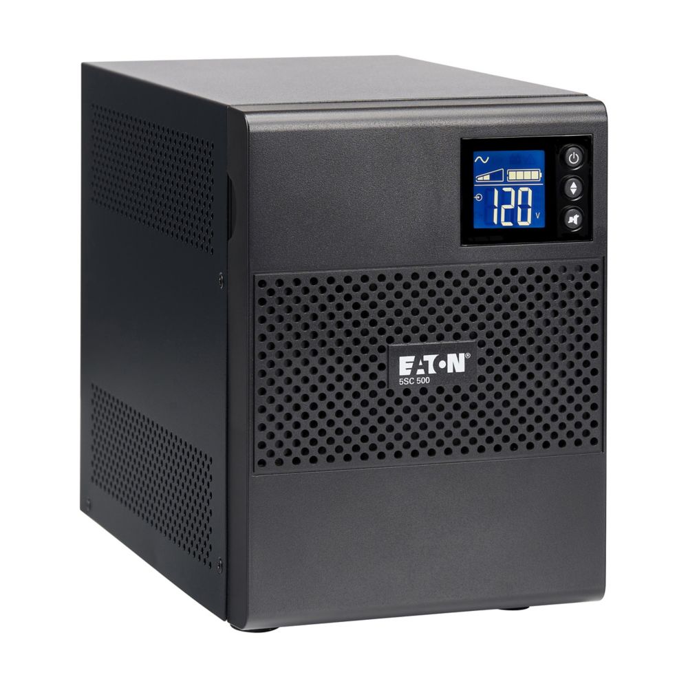 Eaton Power Quality 5SC500 | 5Sc UPS, 500 Va, 350 W, 5-15P Input, Outputs, (4) 5-15R