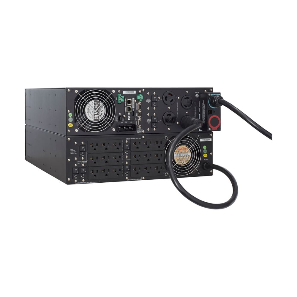 Eaton Power Quality 9PX5KTF5 | 9Px UPS, Network Card Included, 6U, 5000 Va, 4500 W, L6-30P Input, Outputs, (18) 5-20R, (2) L6-20R, (1) L6-30R, 208V
