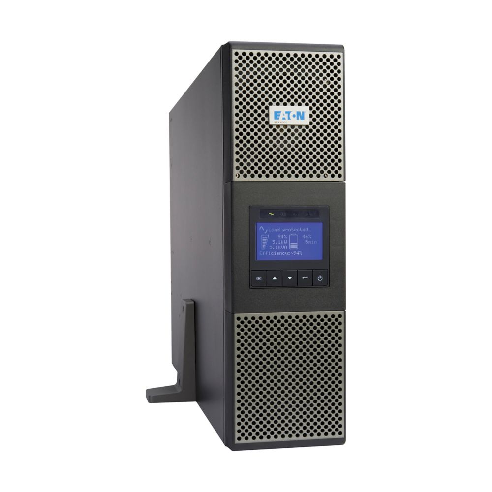 Eaton Power Quality 9PX6K | 9Px UPS, Network Card Included, 3U, 6000 Va, 5400 W, L6-30P Input, Outputs, (2) L6-20R, (2) L6-30R