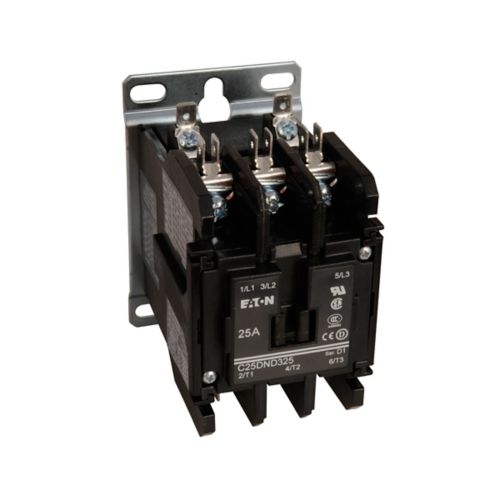 Eaton Power Quality C25DNC325A | Contactor, Three-pole, D1, Screw, 25 A