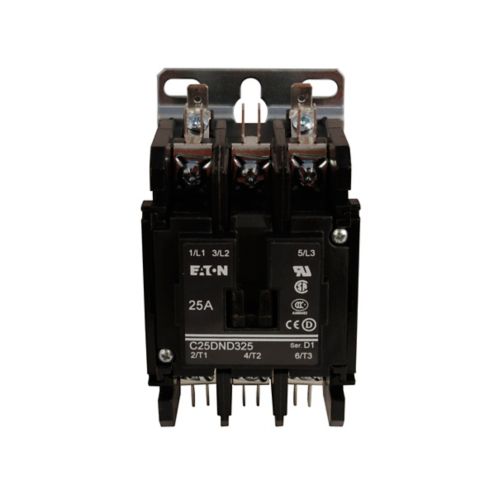 Eaton Power Quality C25DNC325A | Contactor, Three-pole, D1, Screw, 25 A