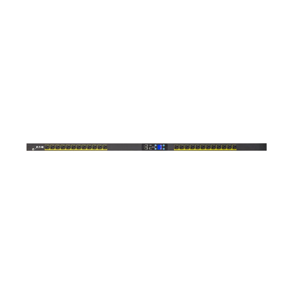 Eaton Power Quality EMI101-10 | Metered Input PDU, 1Ph, 0U, L5-20P Input, 10 Ft Cord, 1.92 KW, 16A, 120V, 24 Outlets (24) 5-20R