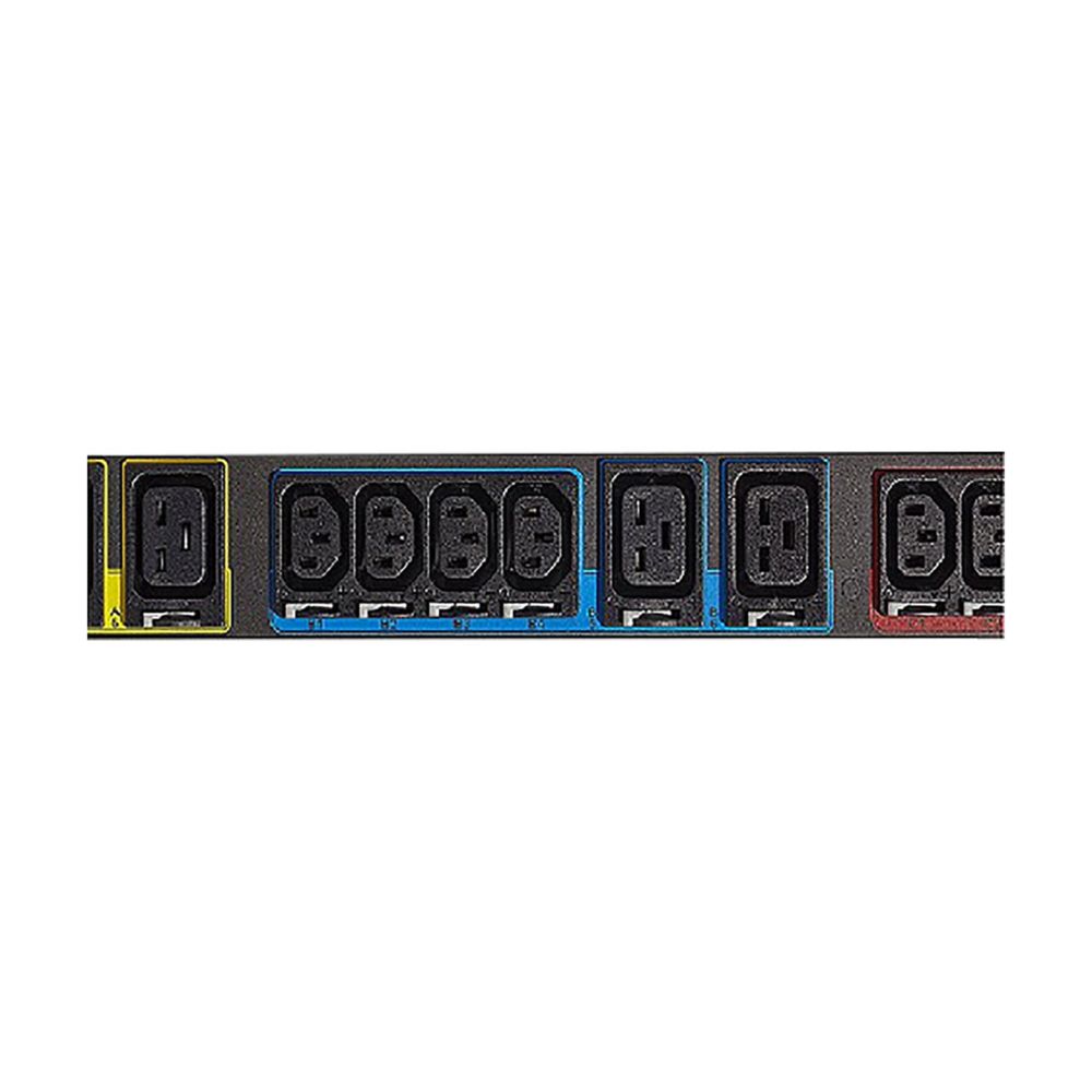 Eaton Power Quality EMI104-10 | Metered Input PDU, 1Ph, 0U, L6-30P Input, 10 Ft Cord, 5.76 KW, 24A, 200-240V, 42 Outlets (36) C13 (6) C19