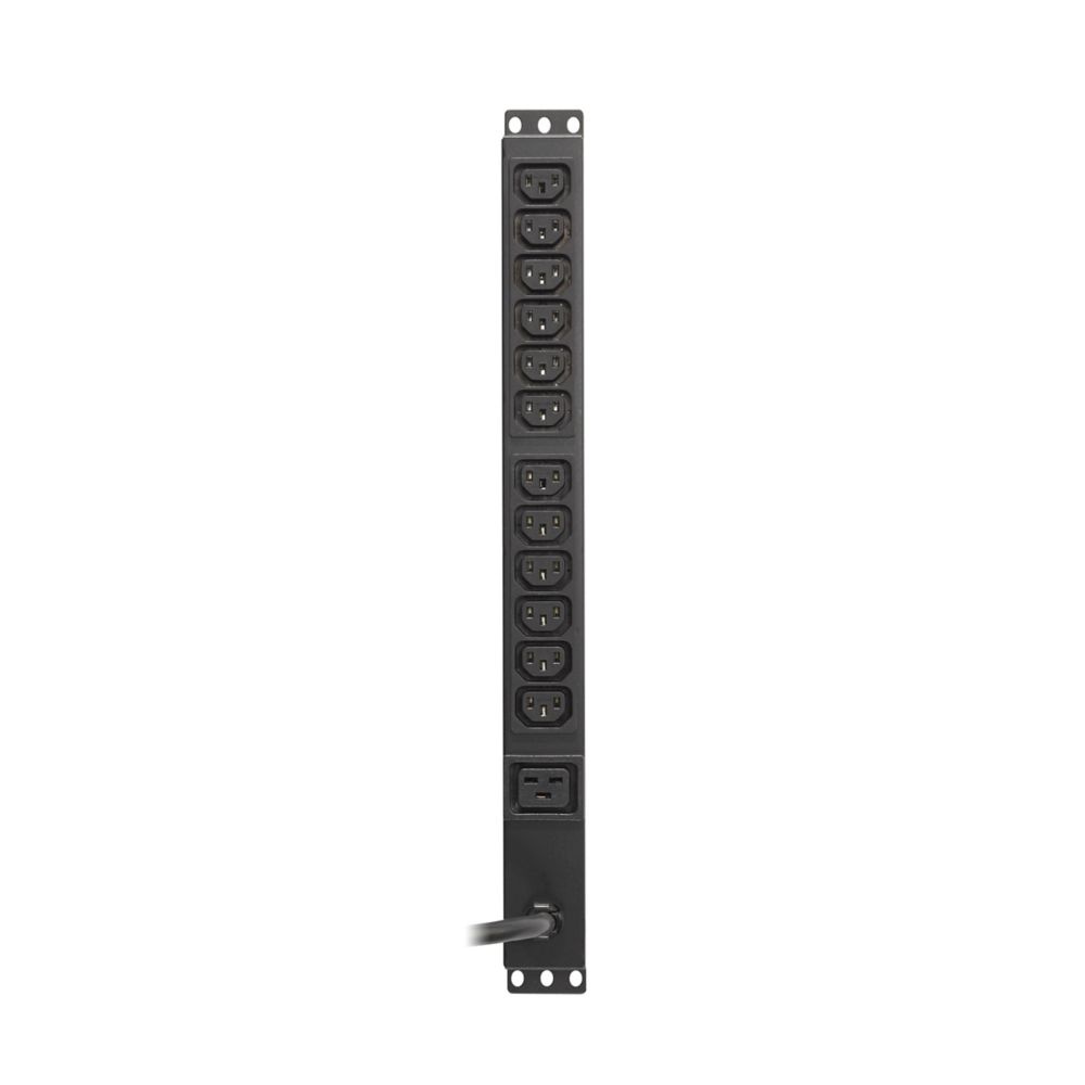 Eaton Power Quality EPBZ95 | Basic Rack PDU, 1U, L6-20P Input, 3.33 KW Max, 208-240V, 16A, 6 Ft Cord, Single-Phase, Outlets, (12) C13, (1) C19
