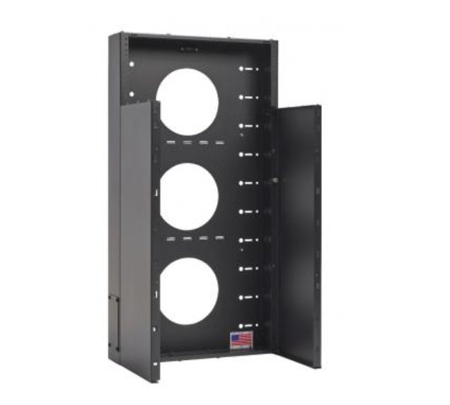 Eaton Power Quality ETN-MRQ301V10 | MiniRaQ Convertible Tall 4U SP & BP 4.5"D, 38.1"H X 19.6"W X 11.8"D, Black