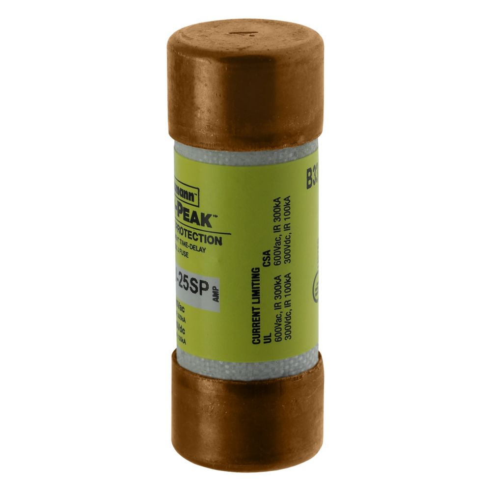 Eaton Power Quality LPJ-25SP | Bussmann Series Lpj Fuse, Bussmann Series Class J Fuse, LPJ, Time-Delay, Dual-Element Current Limiting Fuse