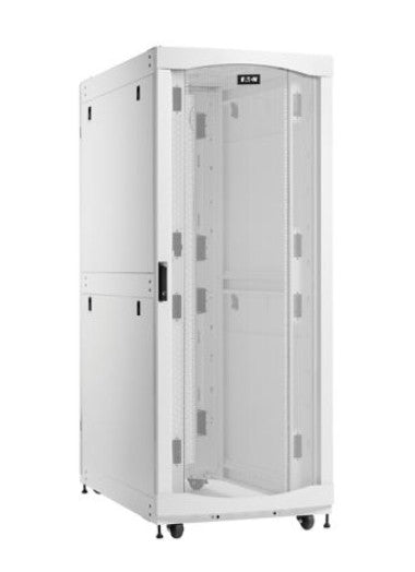 Eaton Power Quality SRH483246W | SmartRack 48U Deep Extra-Wide Heavy-Duty Rack Enclosure Cabinet for AI Servers, White