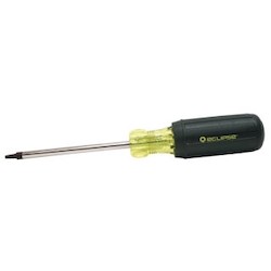 Eclipse Enterprises Inc 800106 | Robertson Screwdriver S1 X 4" Rubber GRI