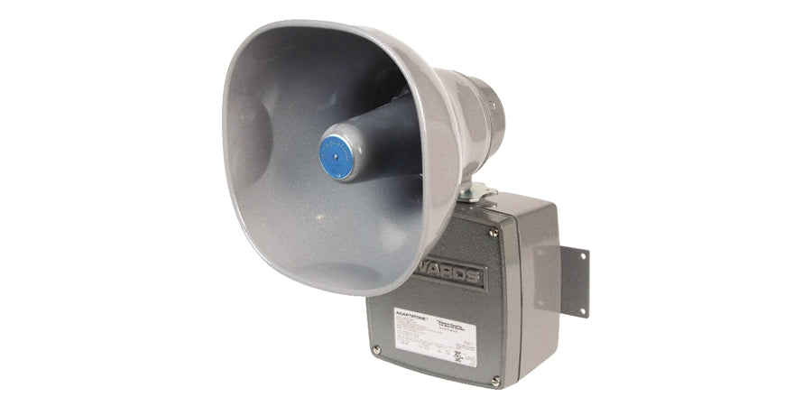 Edwards Signaling 5531M-24AQ | Multiple Tone Industrial Signal Device, Gray, Zinc Alloy, 24VAC/VDC