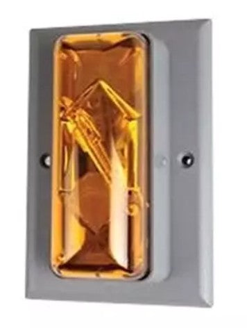 Edwards Signaling 89STRA-AQ | Flush Mount Strobe, 0.390 A, Amber, 24 VAC/DC