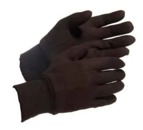 Elco Limited E92 | Brown Jersey Cotton Work Gloves