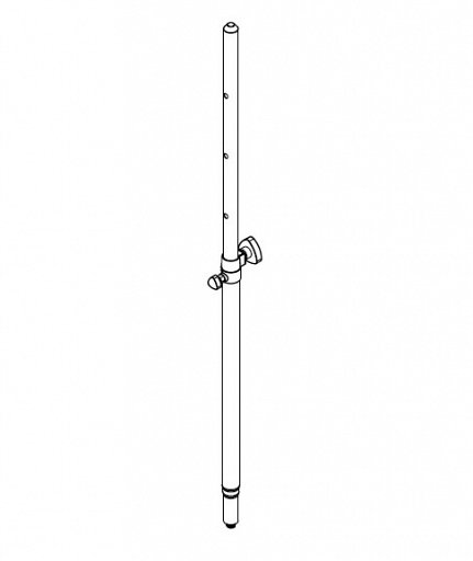 Electro-Voice ASP-58 | Height Adjustable Subwoofer Stand