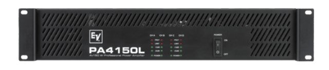 Electro-Voice PA 4150L 120V | Quad 150 W/Ch Power Amplifier