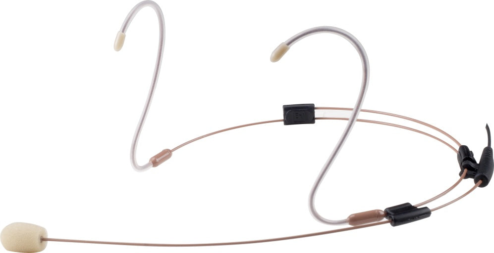 Electro-Voice RE97-2TX-BEIGE | Re97?2 Tx Beige, Omni 2?Sided Low?Profile Headworn Microphone W/Telex Ta4F Connector
