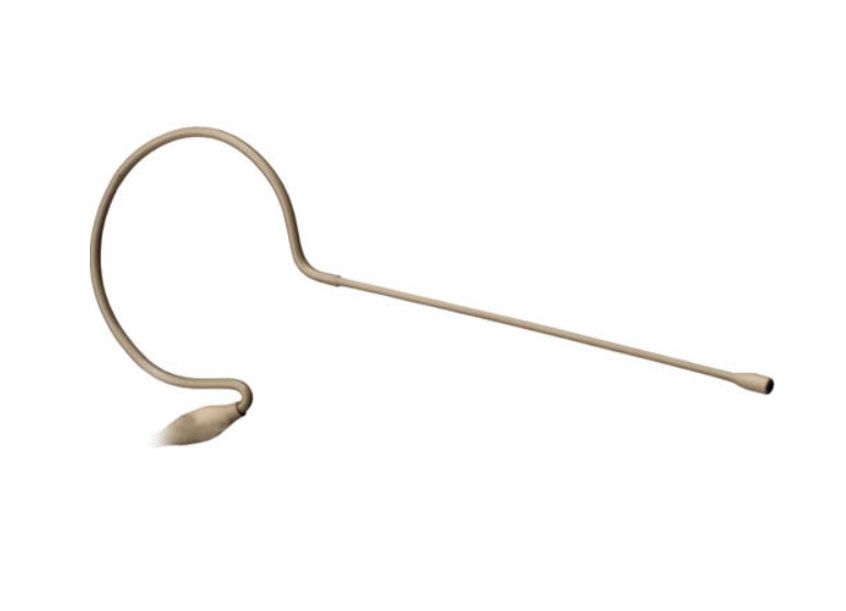 Electro-Voice RE97TX-BEIGE | Minimic Omindirectional Low Profile Headworn Microphone In Light Beige Color with Ta4F Connector