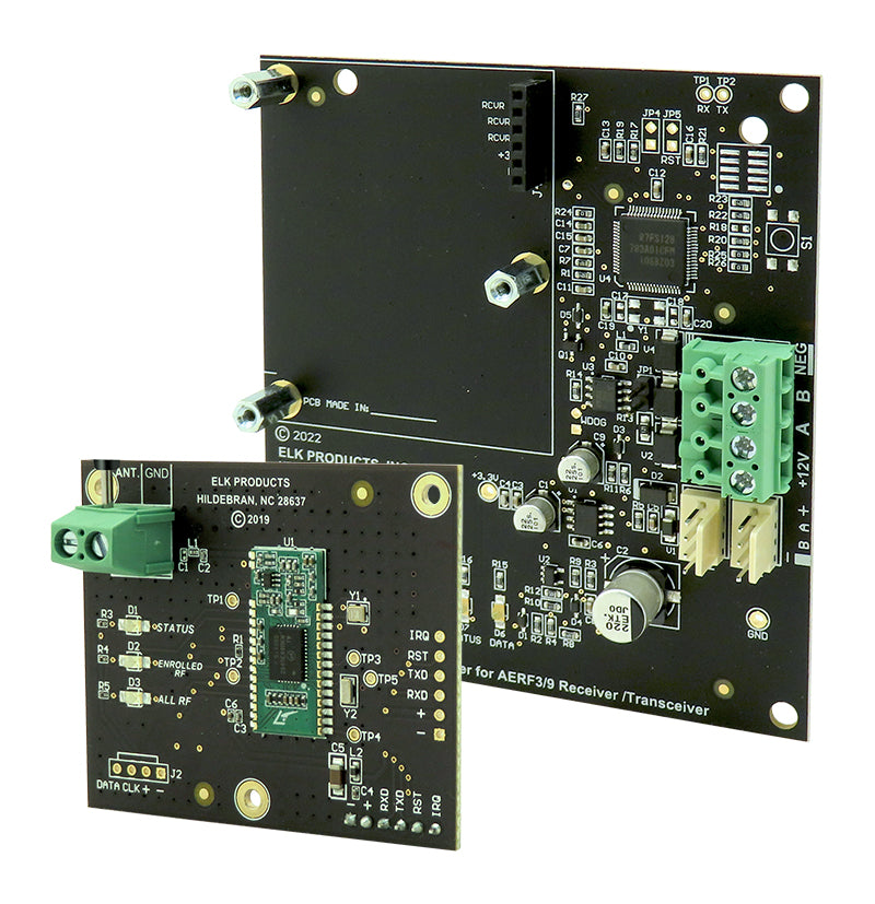 Elk Products Inc. ELKAEXRFA9 | Two-Way Wireless Transceiver with Alarm Engine Bus Adapter