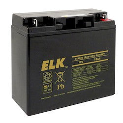 Elk Products Inc. ELK-12180 | Sealed Lead Acid Battery, 12 V 18Ah