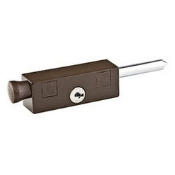 Emtek Products Inc 206012 | Door Bolt, High Security Patio, Keyed, Bronze