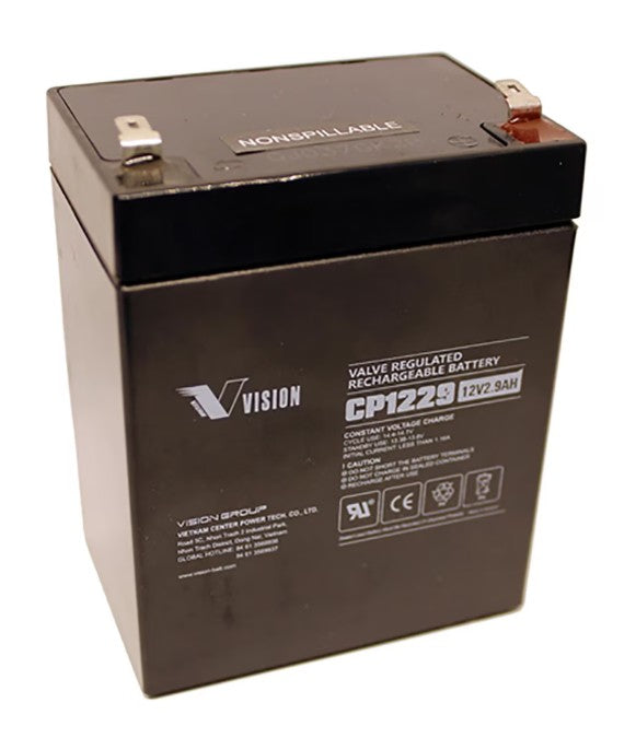 EnerSys NP2.9-12 | Sealed Lead Acid Battery, 12 V, 2.9 Ah, AGM, Flame Retardant