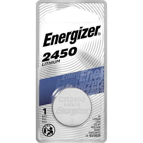 Energizer Battery ECR2450BP | Battery, Battery Chemistry, Lithium, Manganese Dioxide, 3 V