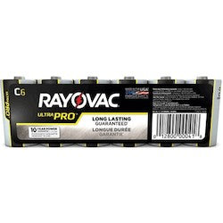 Energizer Battery Inc ALC-6J | Rayovac Alkaline C Batteries – Pack of 6