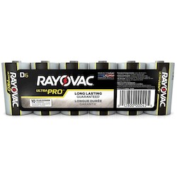 Energizer Battery Inc ALD-6J | Battery Rayovac Alkaline D 6s