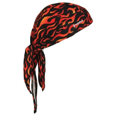 Ergodyne 12485 | Chill-Its 6615 Dew Rag Flames
