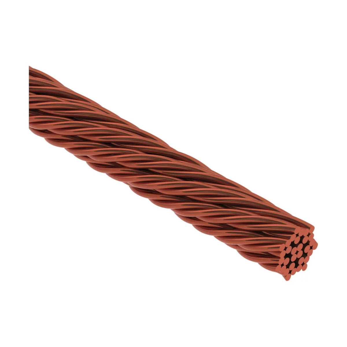 Erico LPC126R250 | Non-Insulated Stranded Conductor, Copper, Ropelay, 250', 115.08 kcmil