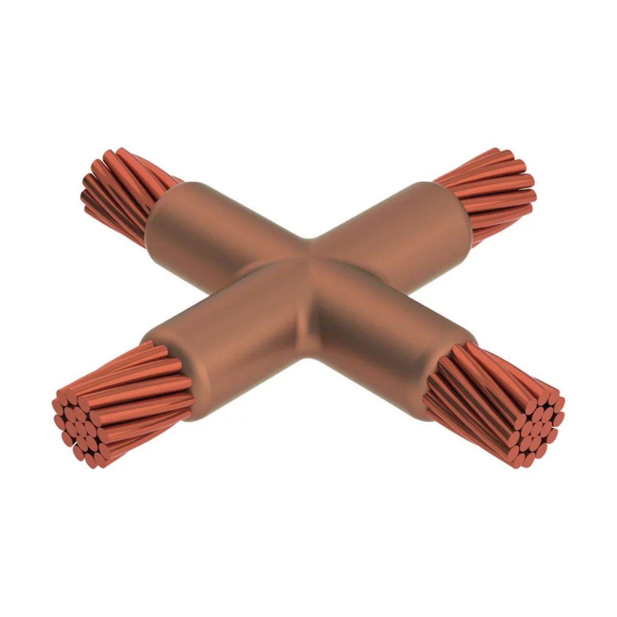 Erico XAC2G2G | Cable to Cable, XA, 2/0 Concentric, 0.418" Conductor 1 OD, 2/0 Concentric, 0.418" Conductor 2 OD