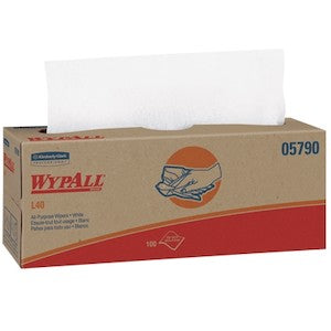 Essendant Receivables KCC05790 | Kimberly-Clark WypAll L40 Wipers, Pop-Up Box