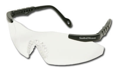 Essendant Receivables KCC19799 | Smith & Wesson Magnum 3G Safety Glasses Black Frame, Clear Lens