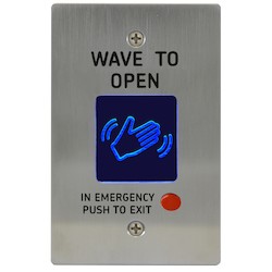 Essex Electronics Inc HEWMO-20 | Hand-E-Wave Switch, Touchless, Momentary, Single Gang, Manual Override