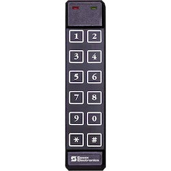 Essex Electronics Inc KTP-162-LI | Keypad, 8-Bit Word, 2x6 Layout, Black, Illuminated