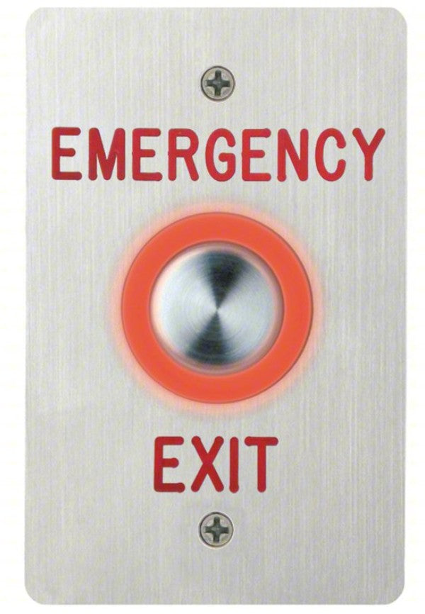 Essex Electronics Inc PEB-2SEE | Piezo Switch, Emergency Exit, Single-Gang