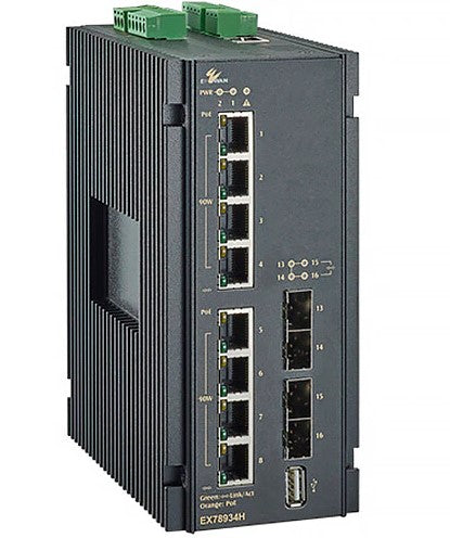 Etherwan Systems EX78922H-0VB | Hardened 200w Voltage Booster, Boosts 12-48vdc To52-54vdc for High