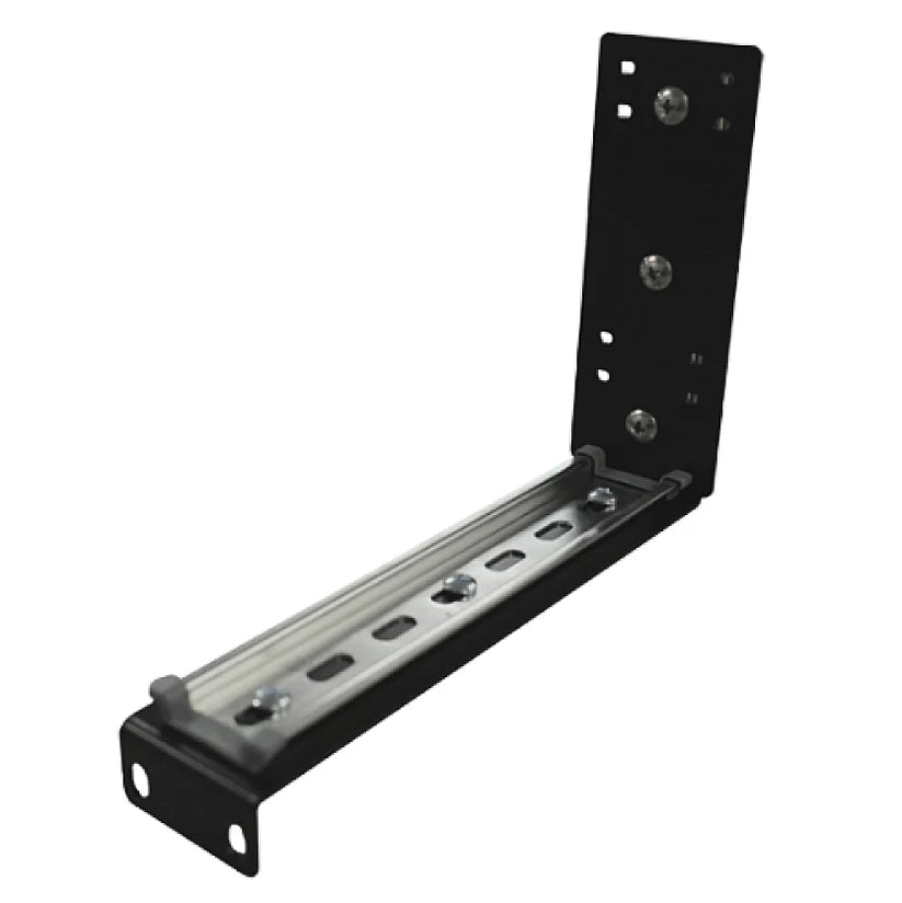 Etherwan Systems KR-BKZDIN2-D | Z-Shaped Horizontal Mounting Bracket with Removable DIN-Rail