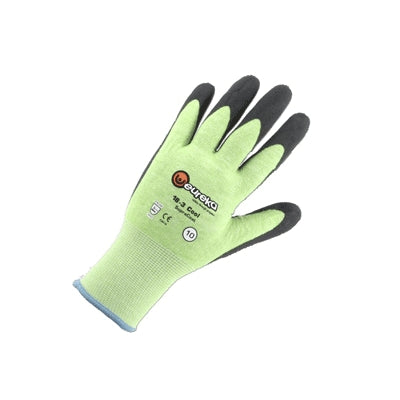 Eureka Safety 18-3CSC-10 | 18.3 Cool SupraCoat Cut-Resistant Gloves, Lime, Size 10